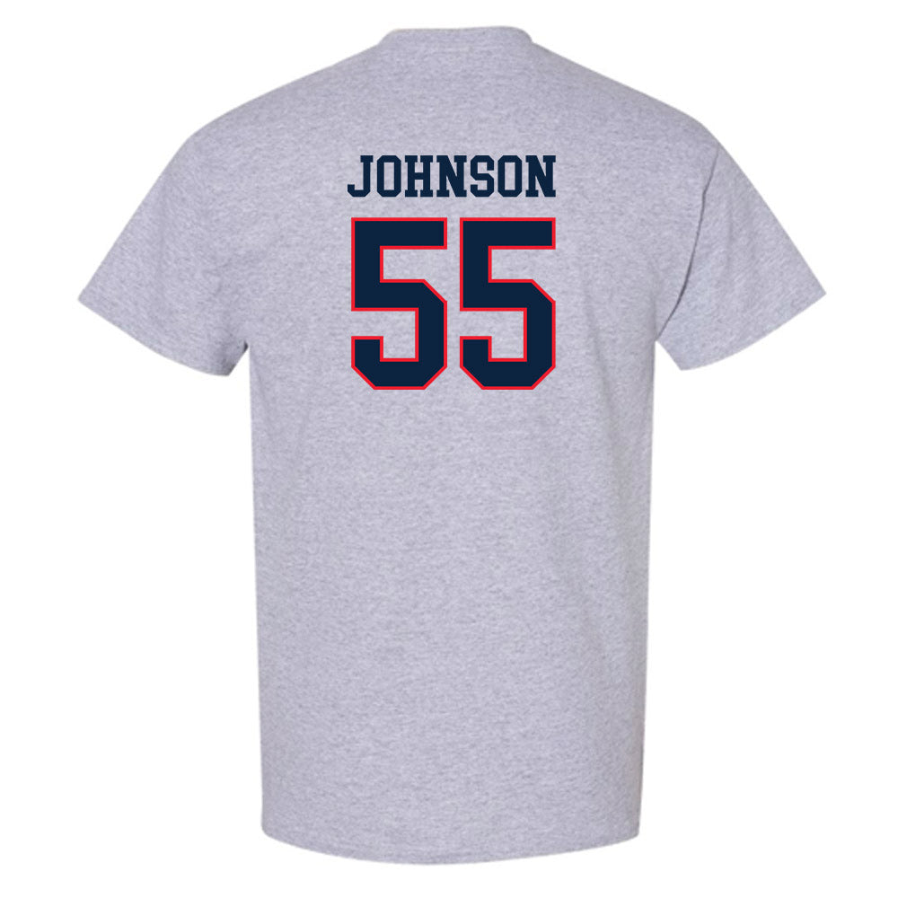 UConn - NCAA Football : Fred Johnson - Classic Shersey T-Shirt-1