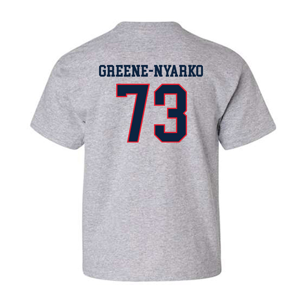 UConn - NCAA Football : Raphael Greene-Nyarko - Classic Shersey Youth T-Shirt-1