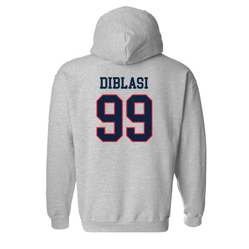 UConn - NCAA Women's Soccer : Elizabeth DiBlasi - Classic Shersey Hooded Sweatshirt-1