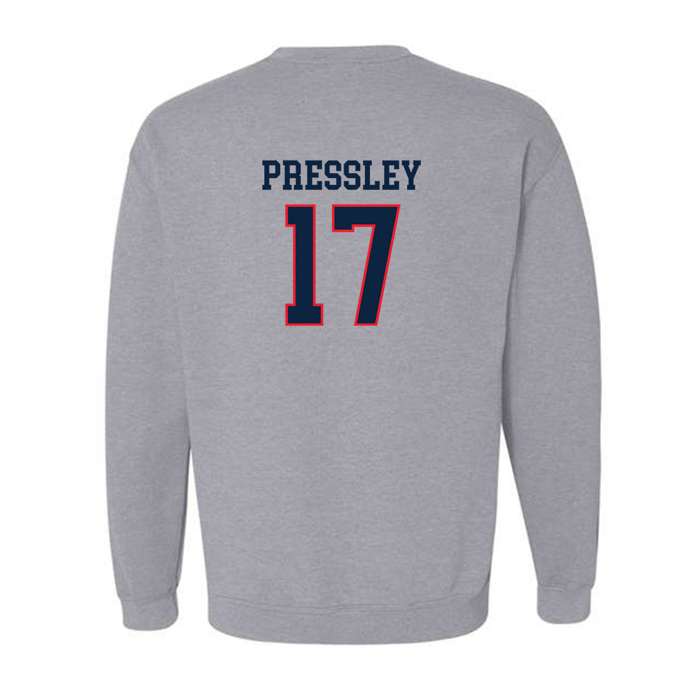 UConn - NCAA Football : Shamar Pressley - Classic Shersey Crewneck Sweatshirt-1