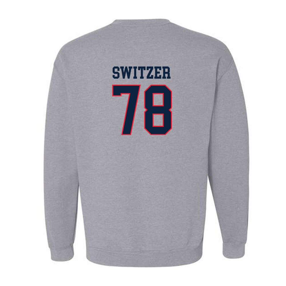 UConn - NCAA Football : Isiah Switzer - Classic Shersey Crewneck Sweatshirt-1