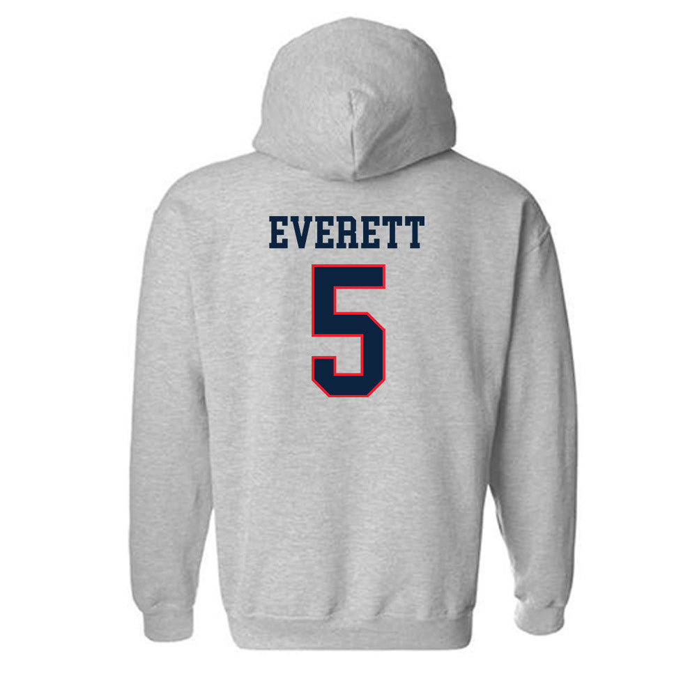 UConn - NCAA Women's Field Hockey : Faith Everett - Classic Shersey Hooded Sweatshirt-1