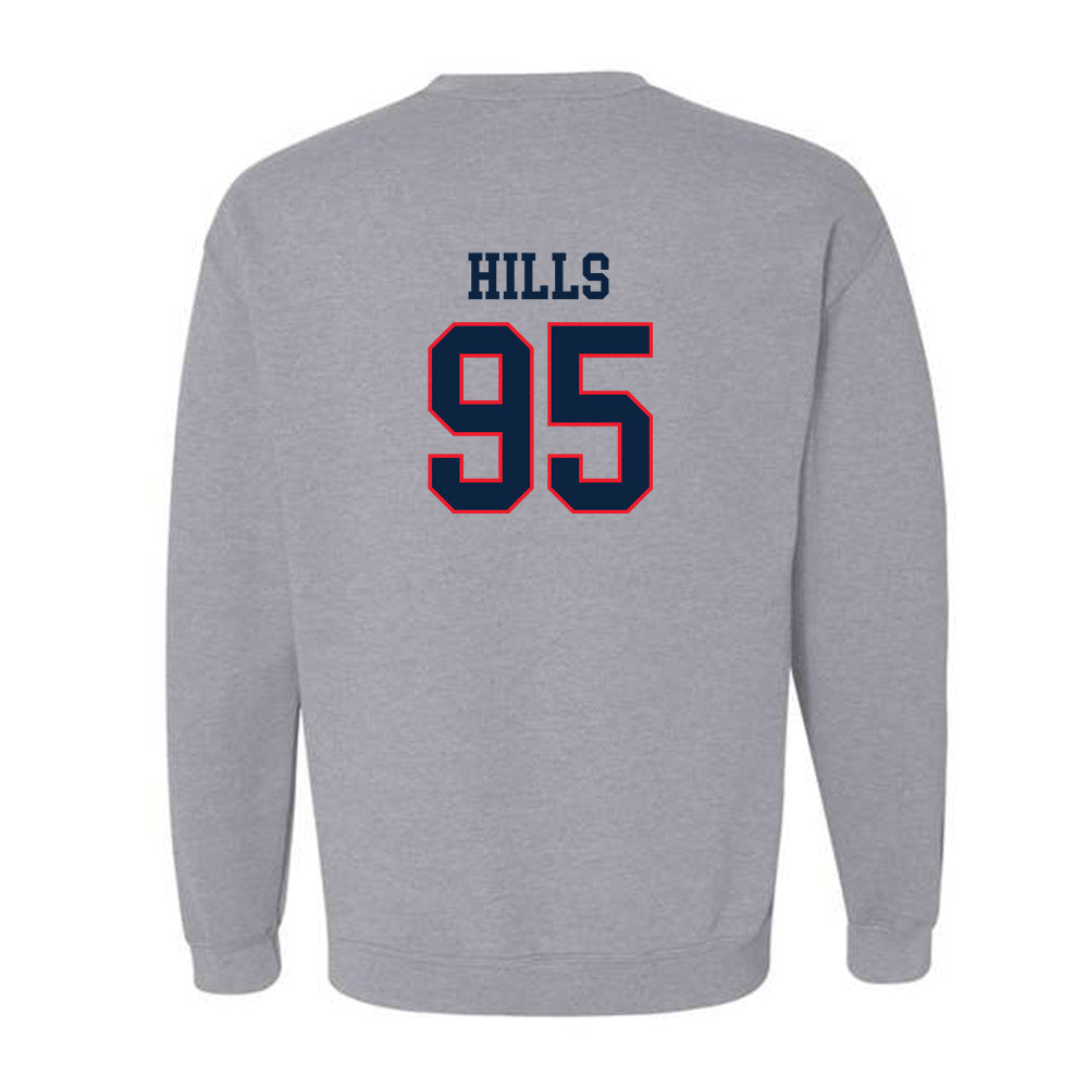 UConn - NCAA Football : Melvin Hills - Classic Shersey Crewneck Sweatshirt-1