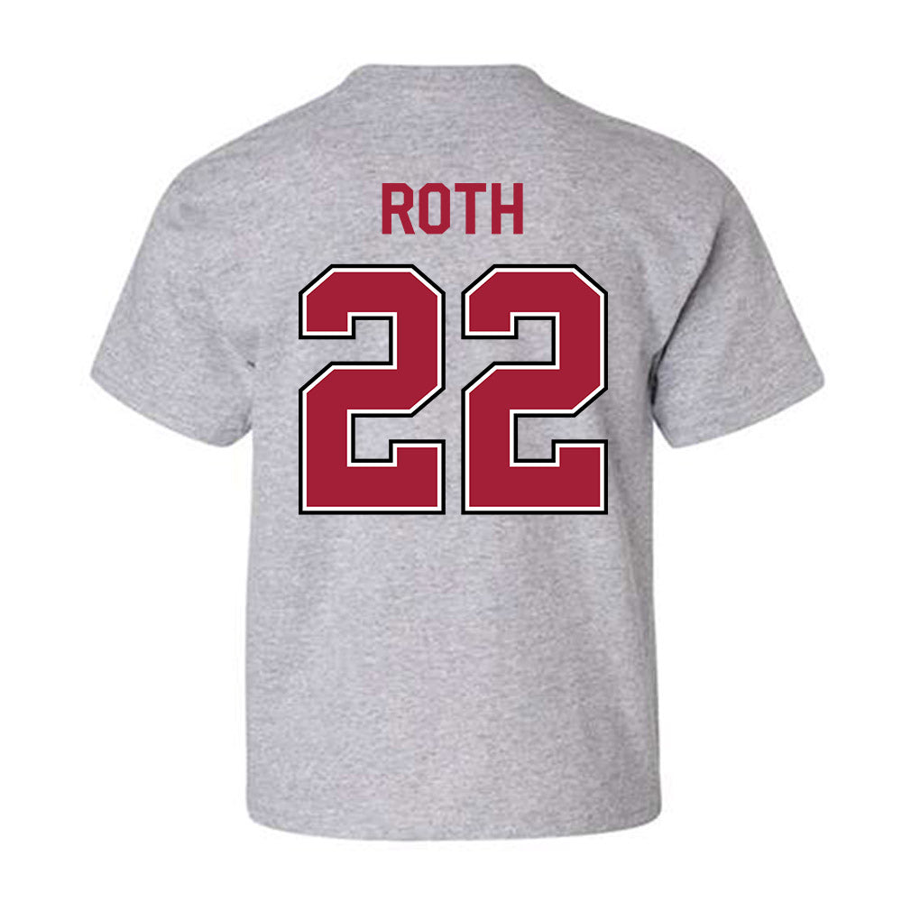 Arkansas - NCAA Women's Volleyball : Ava Roth - Classic Fashion Shersey Youth T-Shirt-1