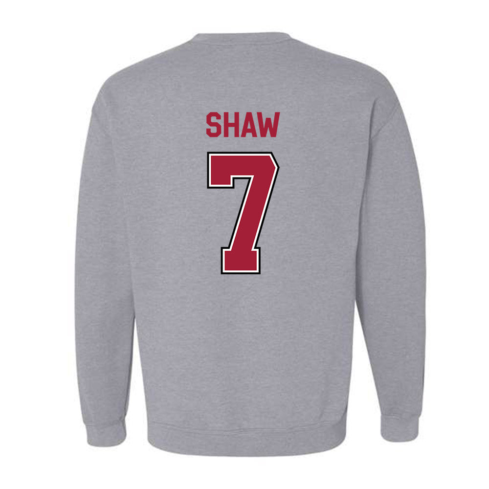 Arkansas - NCAA Football : Bradley Shaw - Classic Fashion Shersey Crewneck Sweatshirt-1