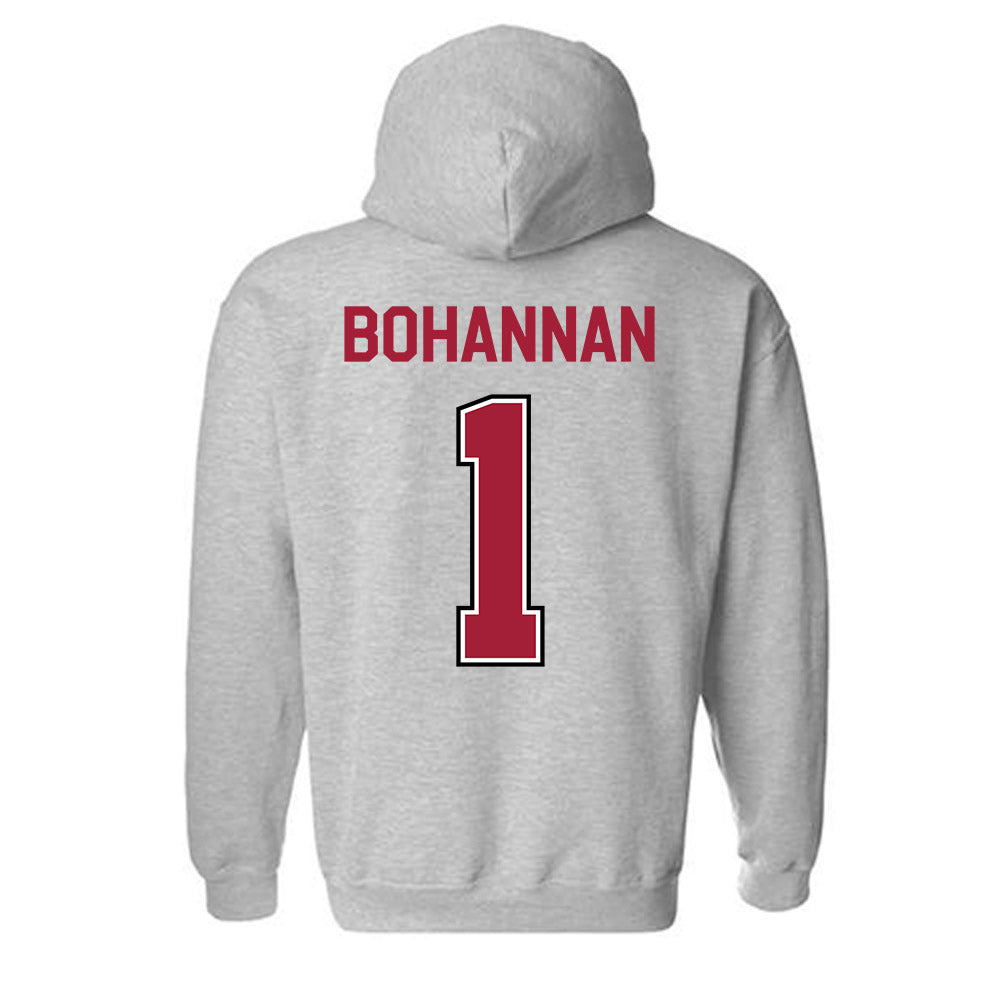 Arkansas - NCAA Women's Volleyball : Laci Bohannan - Classic Fashion Shersey Hooded Sweatshirt-1