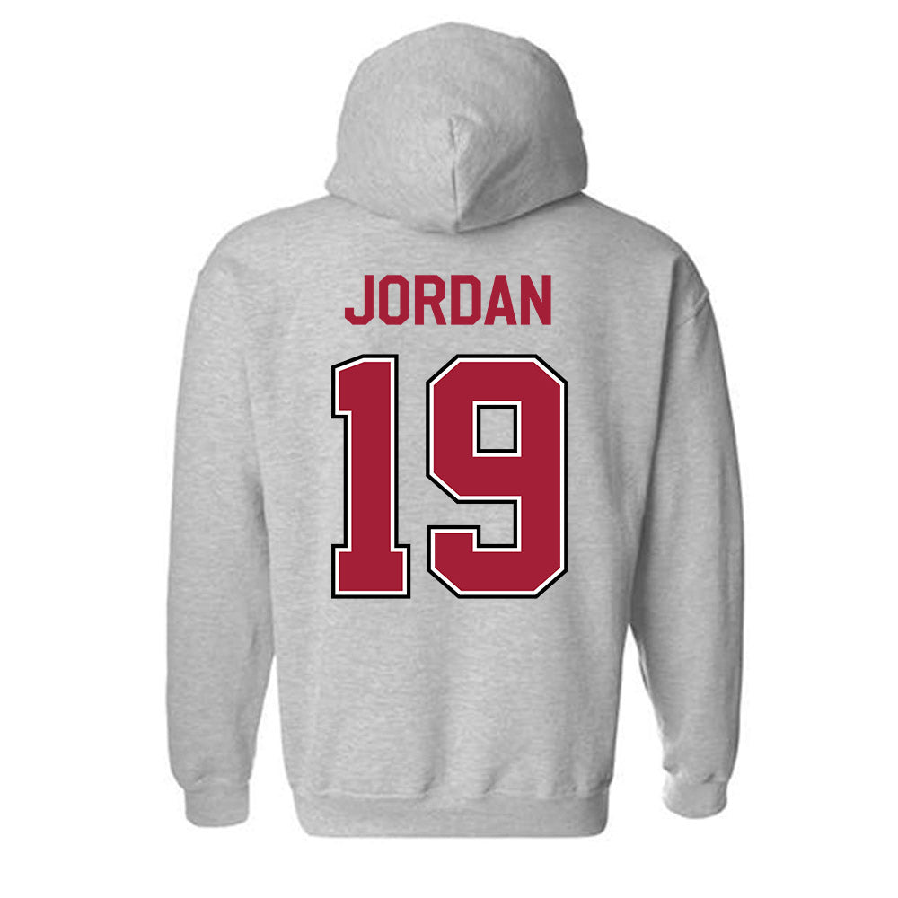 Arkansas - NCAA Football : Antonio Jordan - Classic Fashion Shersey Hooded Sweatshirt-1