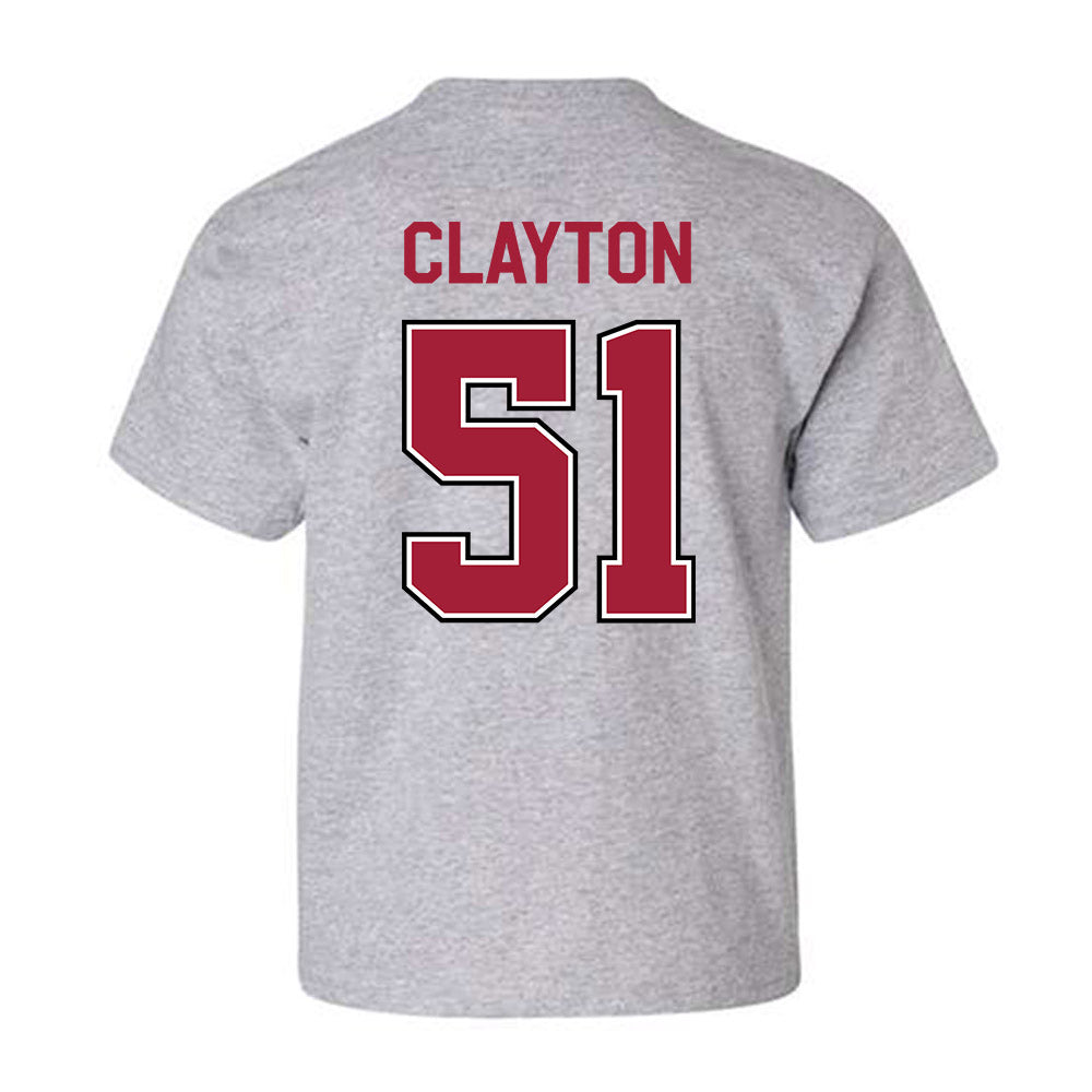 Arkansas - NCAA Football : Carey Clayton - Classic Fashion Shersey Youth T-Shirt-1
