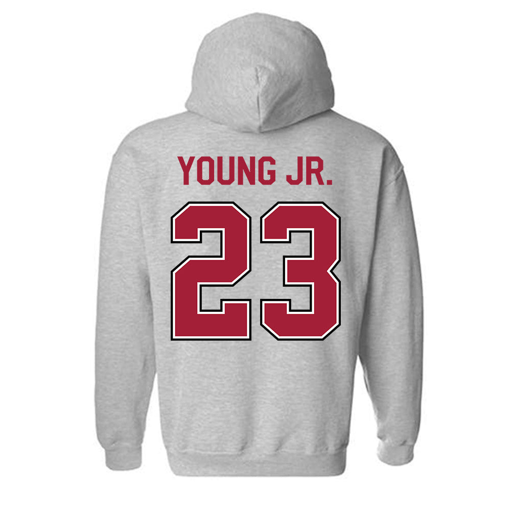 Arkansas - NCAA Football : Kevin Young Jr. - Classic Fashion Shersey Hooded Sweatshirt-1
