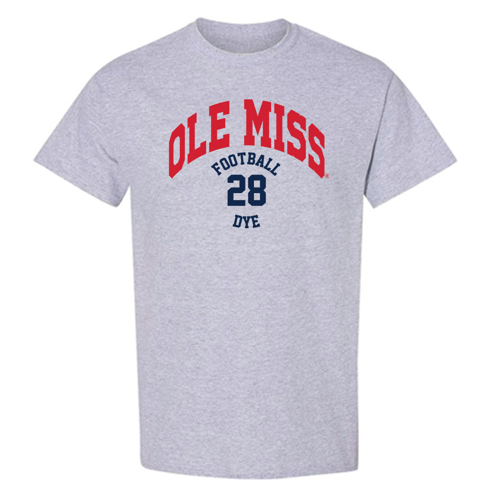 Ole Miss - NCAA Football : Joshua Dye - Classic Fashion Shersey T-Shirt-0