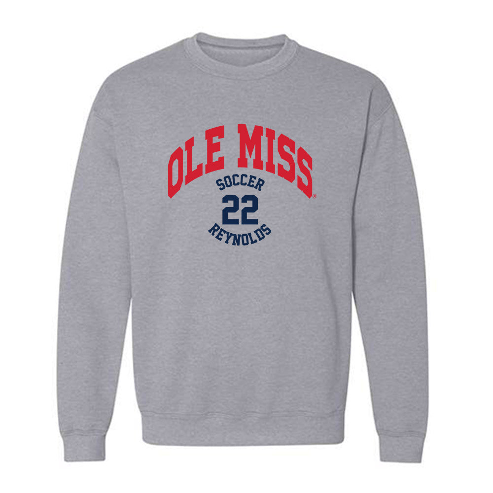 Ole Miss - NCAA Women's Soccer : Ryann Reynolds - Classic Fashion Shersey Crewneck Sweatshirt-0