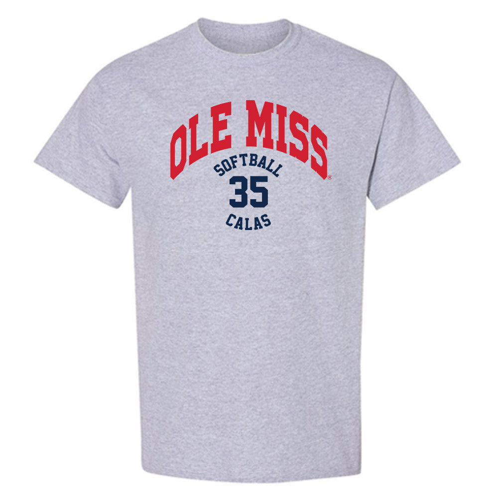Ole Miss - NCAA Softball : Charli Calas - Classic Fashion Shersey T-Shirt-0