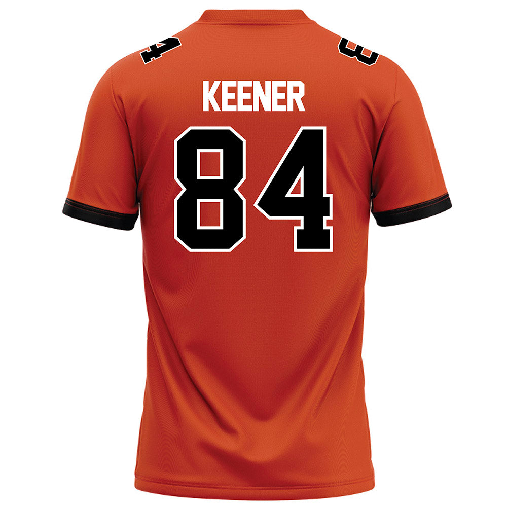 Campbell - NCAA Football : Stevie Keener - Orange Football Jersey-1
