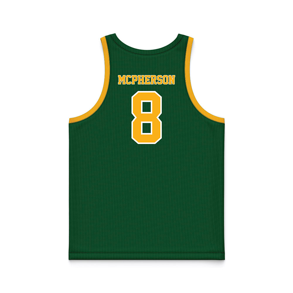 UAB - NCAA Men's Basketball : Quaran McPherson - Green Basketball Jersey-1