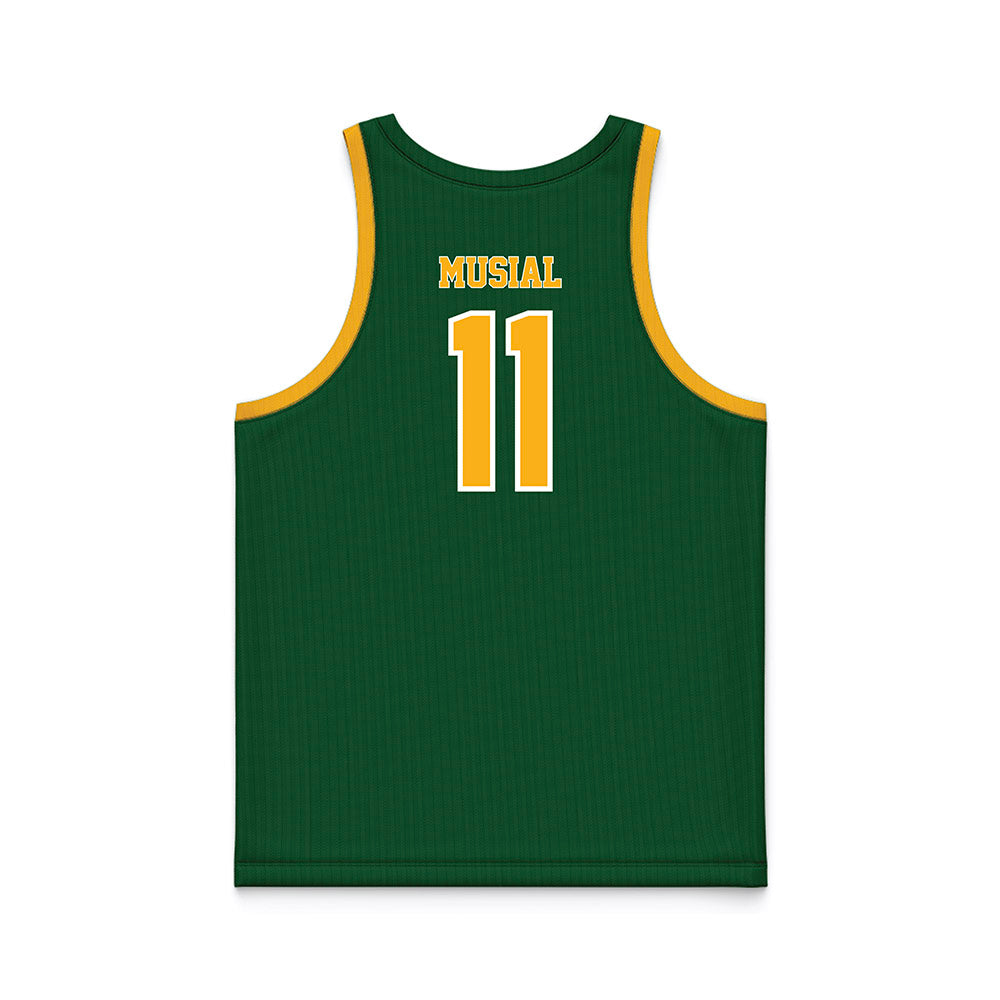 UAB - NCAA Women's Basketball : Peyton Musial - Green Basketball Jersey-1