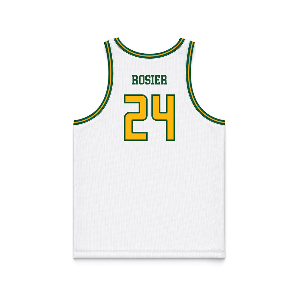 UAB - NCAA Women's Basketball : Jordan Rosier - White Basketball Jersey-1