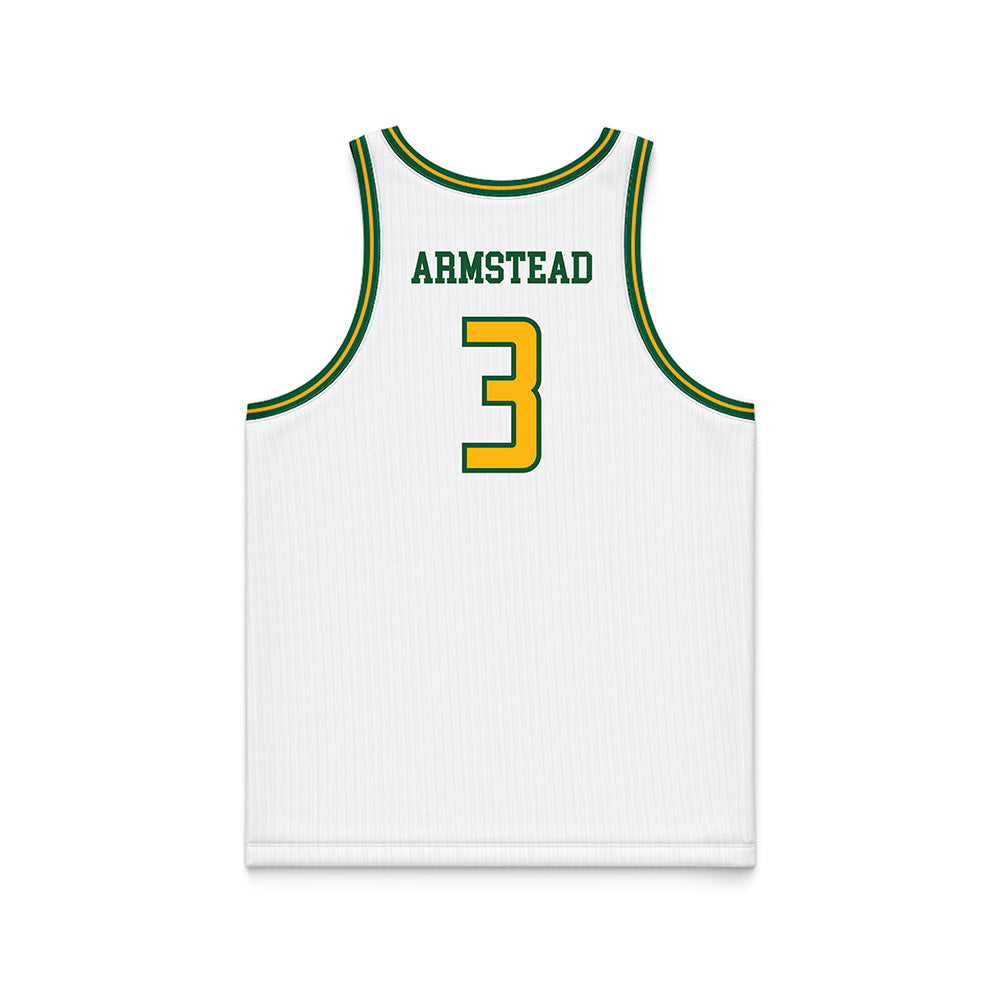 UAB - NCAA Women's Basketball : Journey Armstead - White Basketball Jersey-1