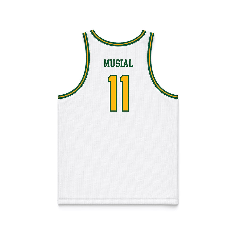 UAB - NCAA Women's Basketball : Peyton Musial - White Basketball Jersey-1