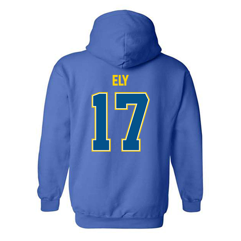 Delaware - NCAA Softball : Grace Ely - Classic Fashion Shersey Hooded Sweatshirt-1