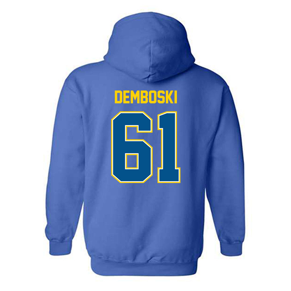 Delaware - NCAA Football : Steven Demboski - Classic Fashion Shersey Hooded Sweatshirt-1