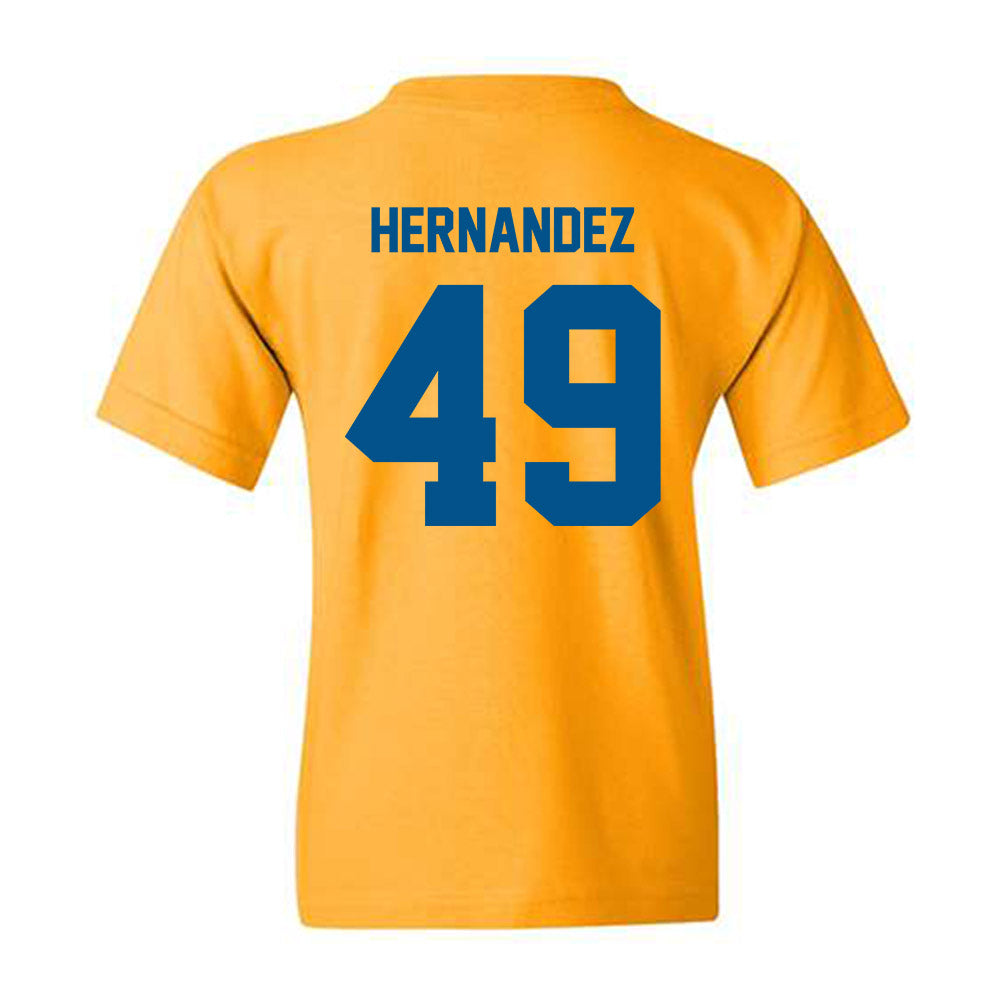 Delaware - NCAA Football : Yamdry Hernandez - Classic Fashion Shersey Youth T-Shirt-1