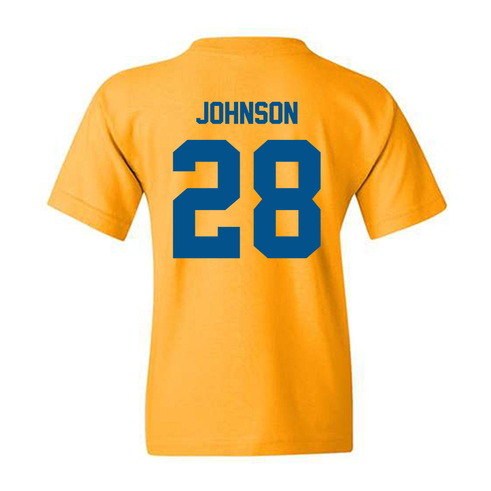 Delaware - NCAA Men's Soccer : Mikey Johnson - Classic Fashion Shersey Youth T-Shirt-1