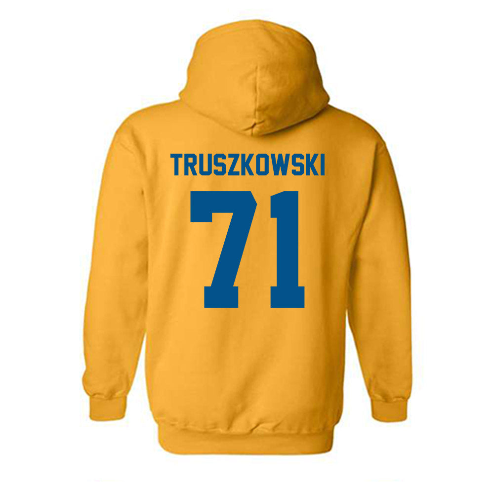 Delaware - NCAA Football : Brandon Truszkowski - Classic Fashion Shersey Hooded Sweatshirt-1
