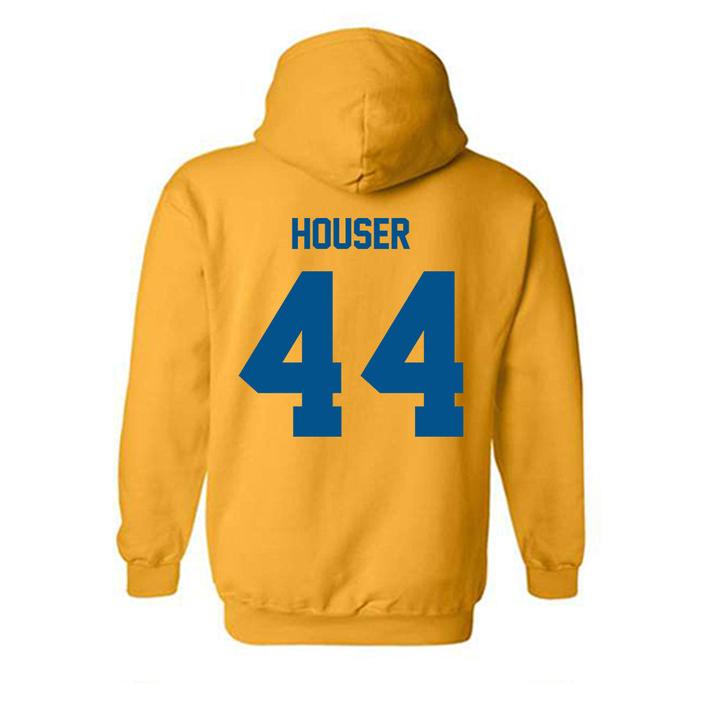 Delaware - NCAA Men's Basketball : Tyler Houser - Classic Fashion Shersey Hooded Sweatshirt