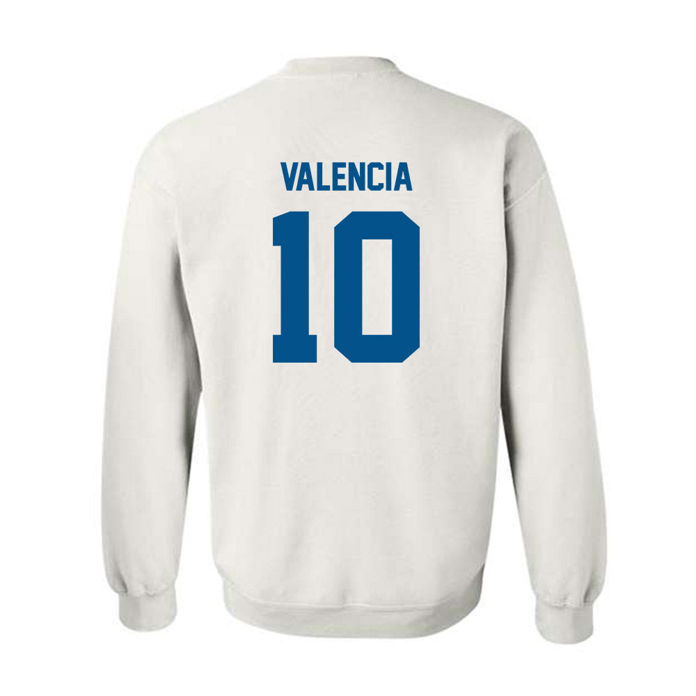 Delaware - NCAA Men's Basketball : Jafet Valencia - Classic Fashion Shersey Crewneck Sweatshirt-1