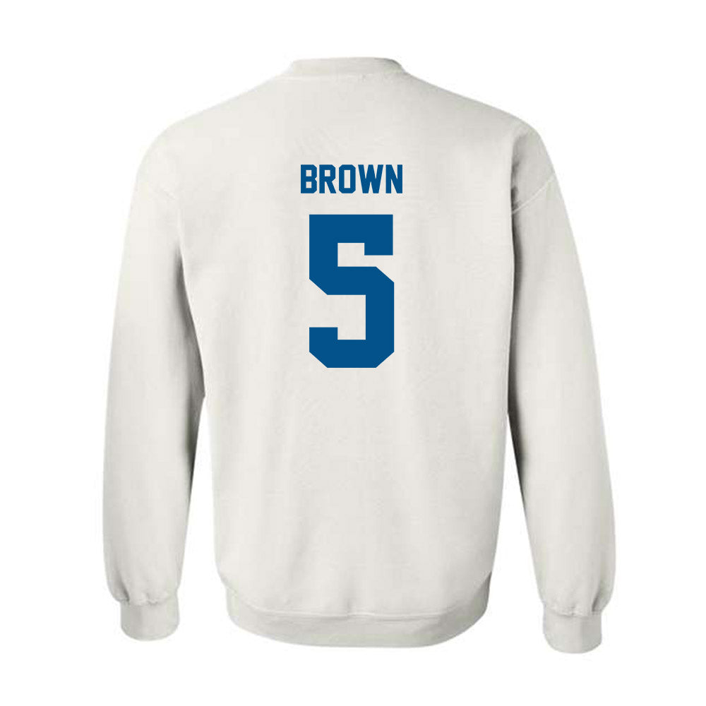 Delaware - NCAA Women's Volleyball : Avery Brown - Classic Fashion Shersey Crewneck Sweatshirt-1