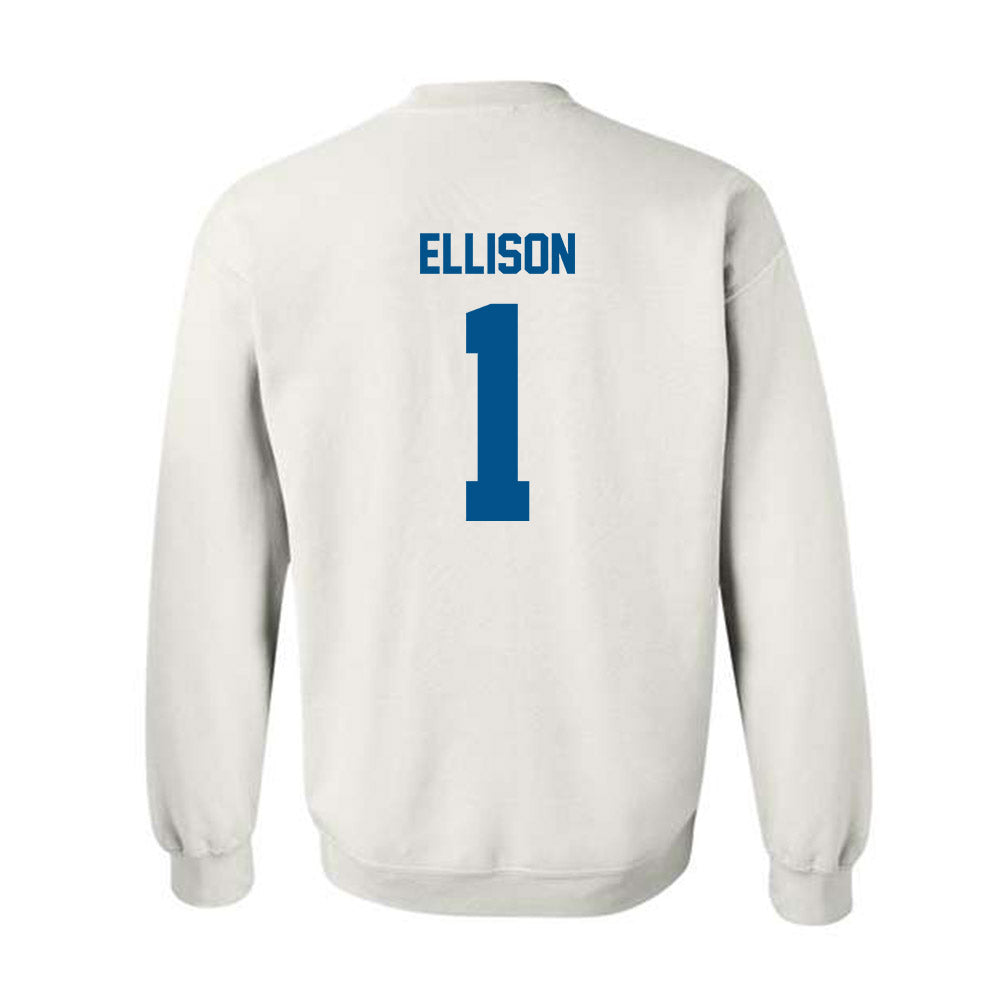 Delaware - NCAA Men's Basketball : Mason Ellison - Classic Fashion Shersey Crewneck Sweatshirt-1