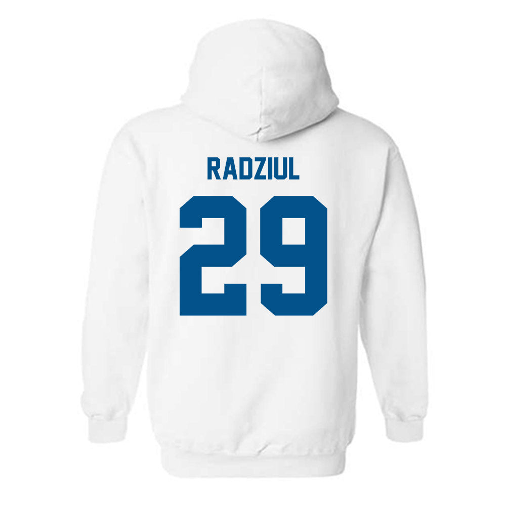 Delaware - NCAA Women's Lacrosse : Kennedy Radziul - Classic Fashion Shersey Hooded Sweatshirt-1