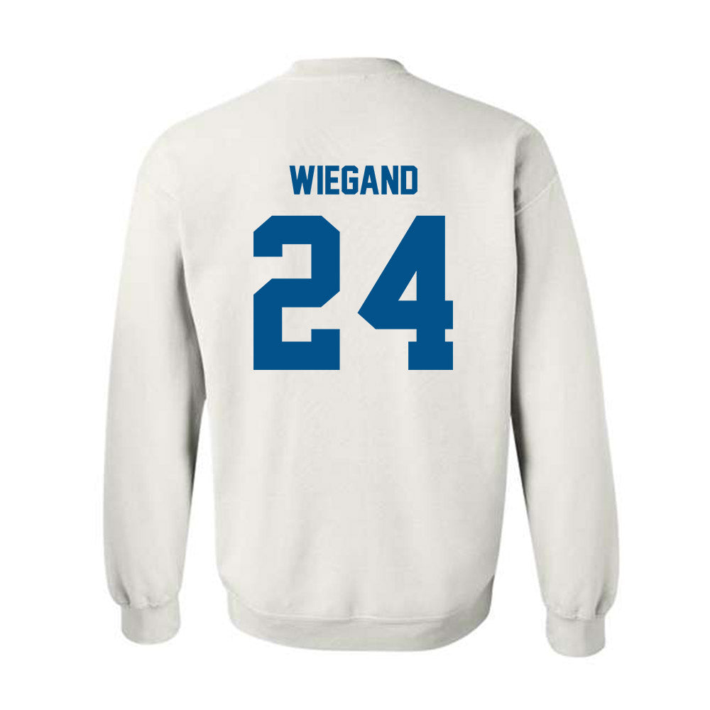 Delaware - NCAA Women's Volleyball : Auna Wiegand - Classic Fashion Shersey Crewneck Sweatshirt-1