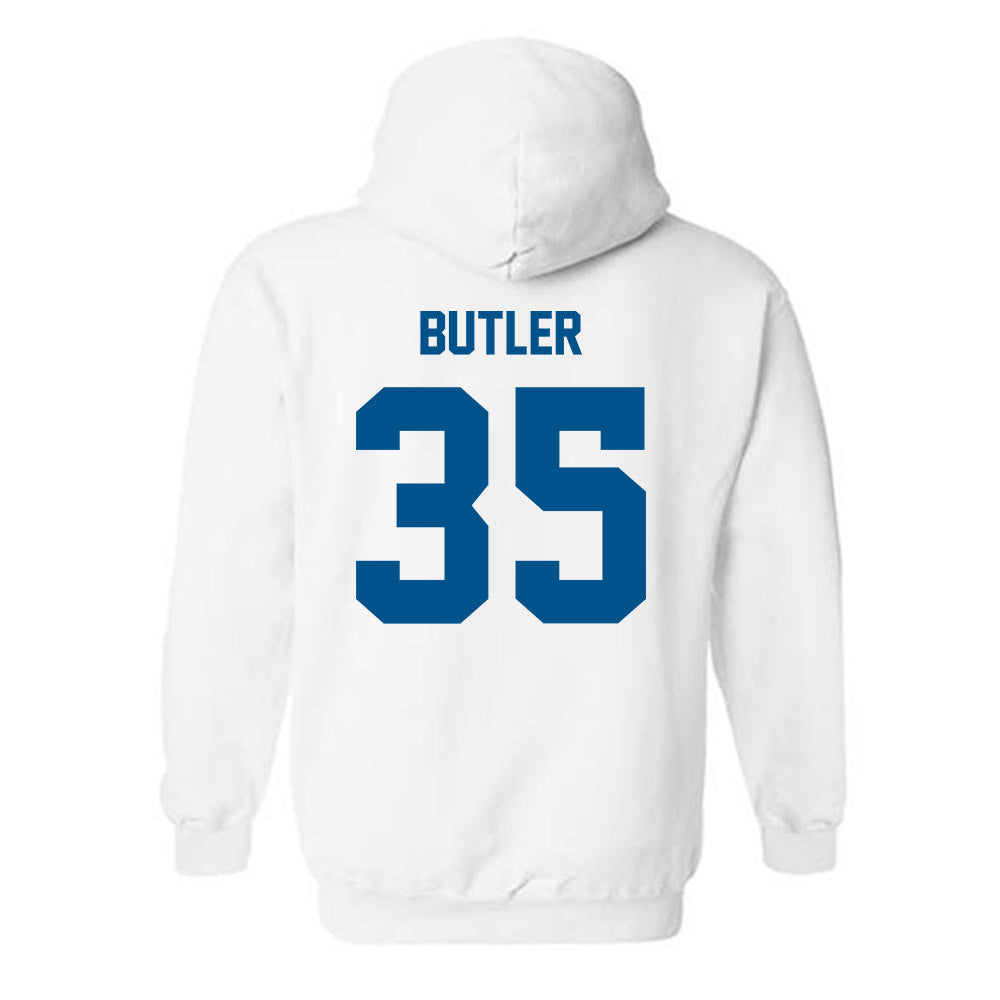 Delaware - NCAA Ice Hockey : Sydney Butler - Classic Fashion Shersey Hooded Sweatshirt-1