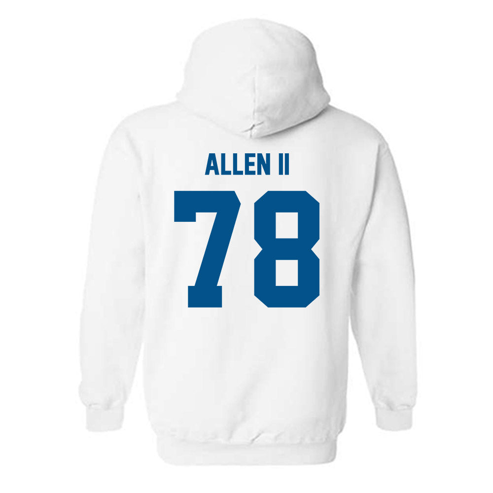 Delaware - NCAA Football : Bentley Allen II - Classic Fashion Shersey Hooded Sweatshirt-1