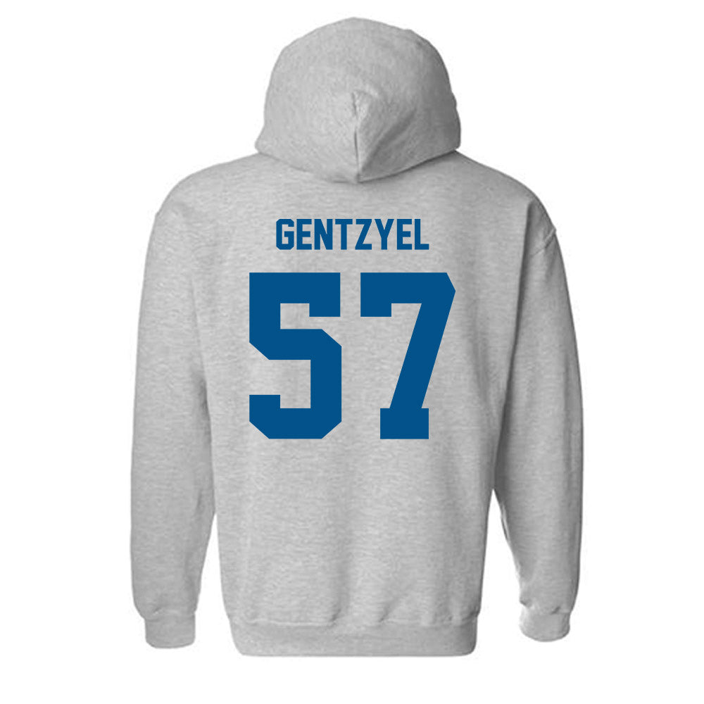 Delaware - NCAA Football : Gehret Gentzyel - Classic Fashion Shersey Hooded Sweatshirt-1