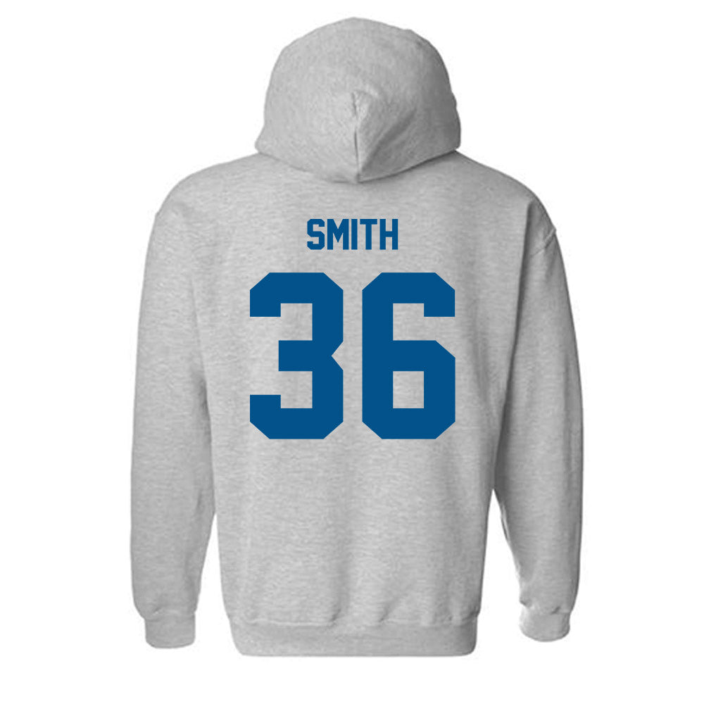 Delaware - NCAA Men's Lacrosse : Maverick Smith - Classic Fashion Shersey Hooded Sweatshirt-1