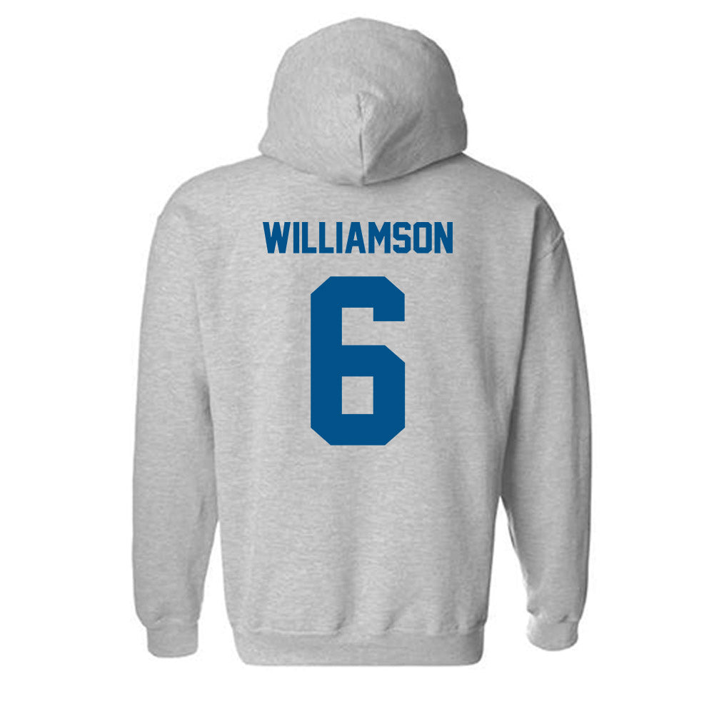 Delaware - NCAA Women's Field Hockey : Tetje Williamson - Classic Fashion Shersey Hooded Sweatshirt-1