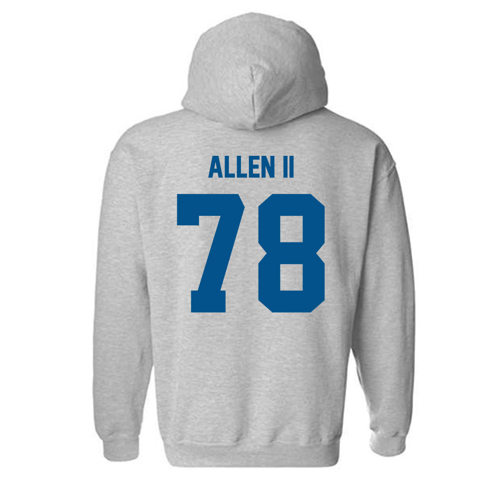 Delaware - NCAA Football : Bentley Allen II - Classic Fashion Shersey Hooded Sweatshirt-1
