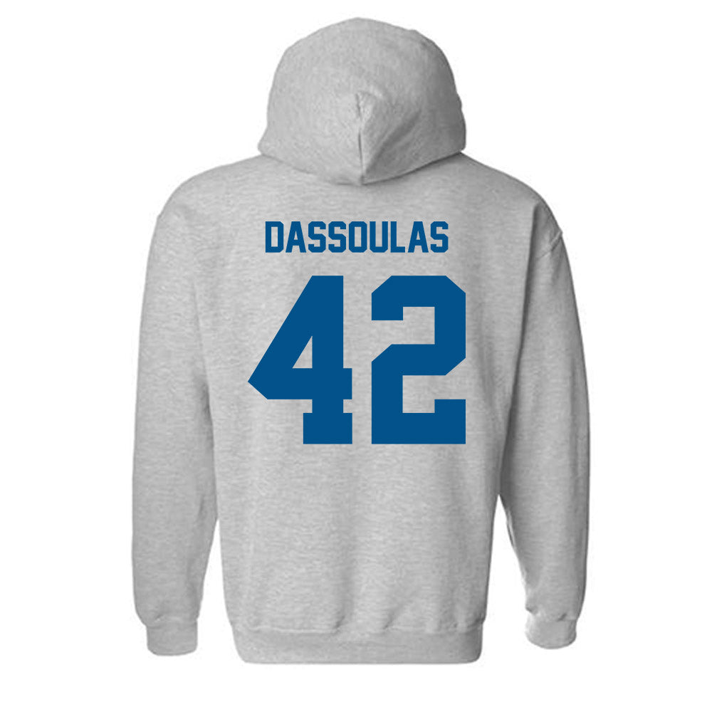 Delaware - NCAA Women's Lacrosse : Ellie Dassoulas - Classic Fashion Shersey Hooded Sweatshirt-1