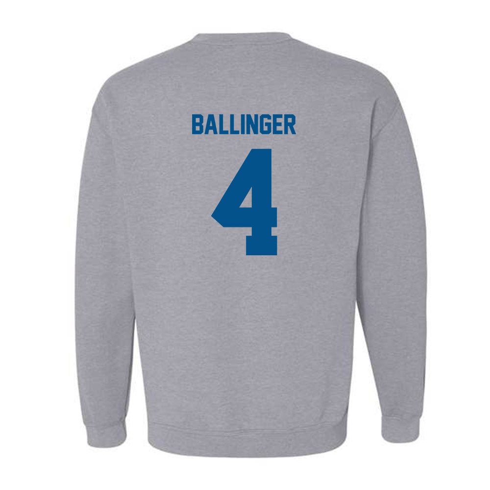 Delaware - NCAA Women's Soccer : Claire Ballinger - Classic Fashion Shersey Crewneck Sweatshirt-3