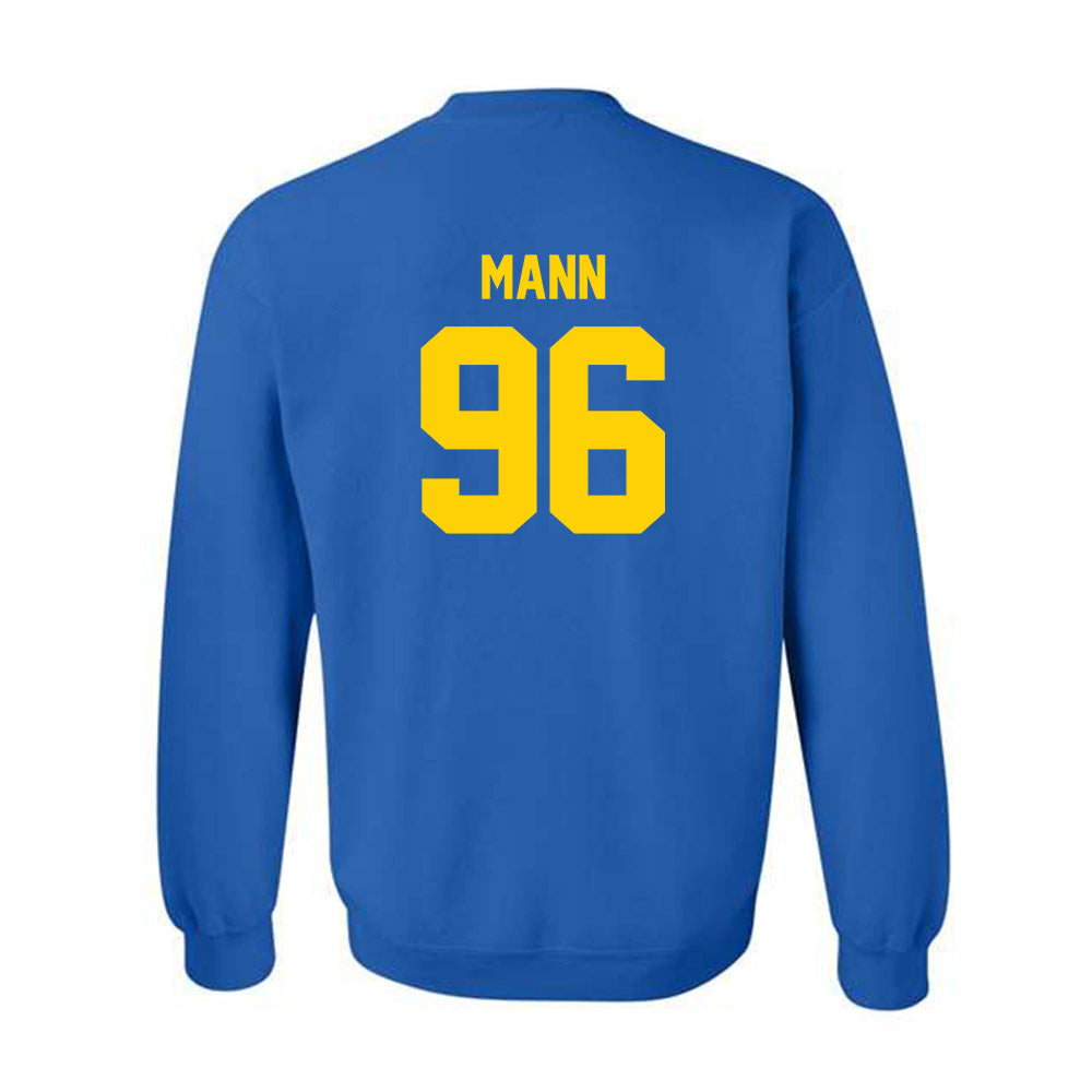 Delaware - NCAA Football : Dylan Mann - Classic Shersey Crewneck Sweatshirt-1