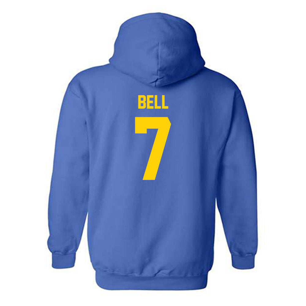 Delaware - NCAA Football : Tyler Bell - Classic Shersey Hooded Sweatshirt-1