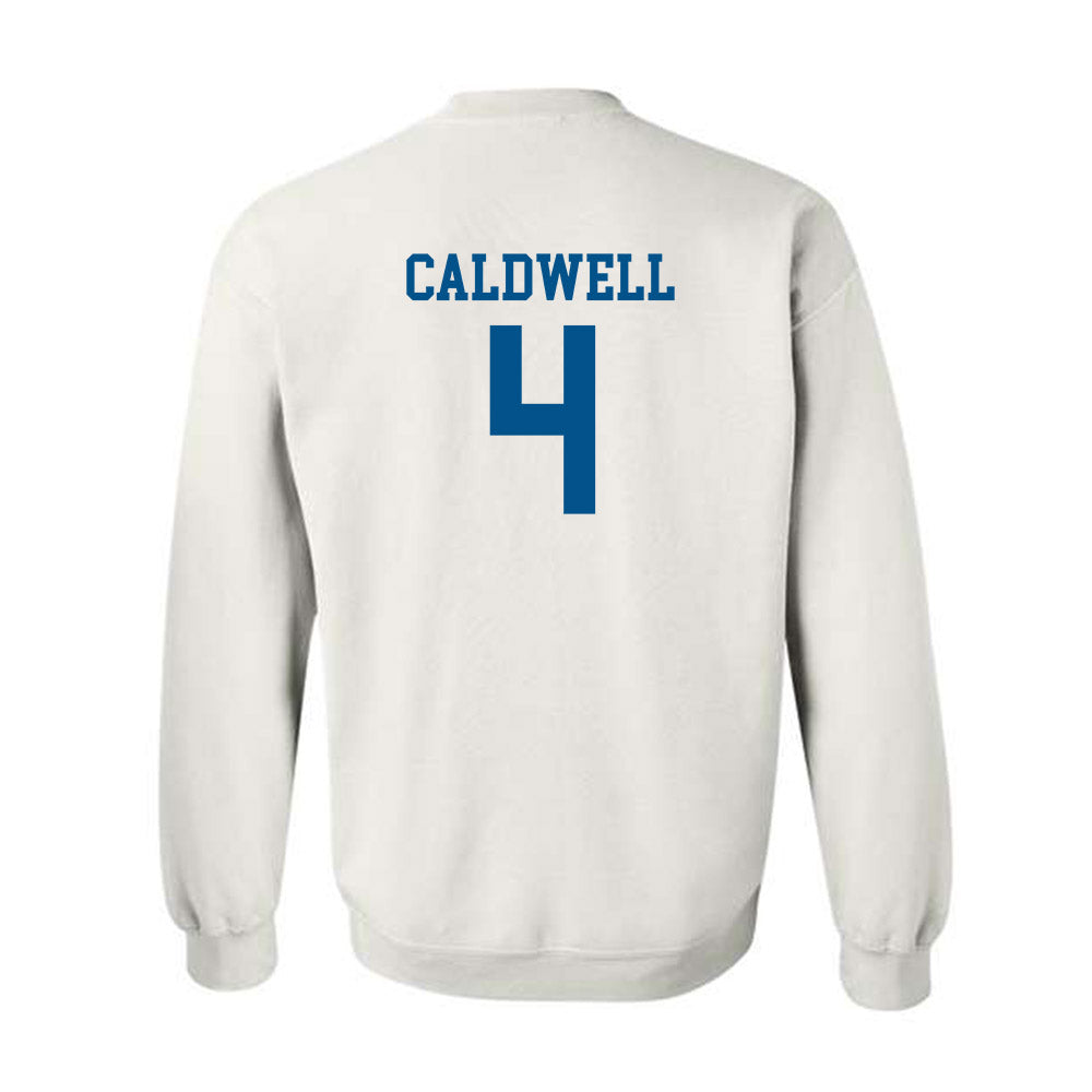 Delaware - NCAA Women's Basketball : London Caldwell - Classic Shersey Crewneck Sweatshirt-1