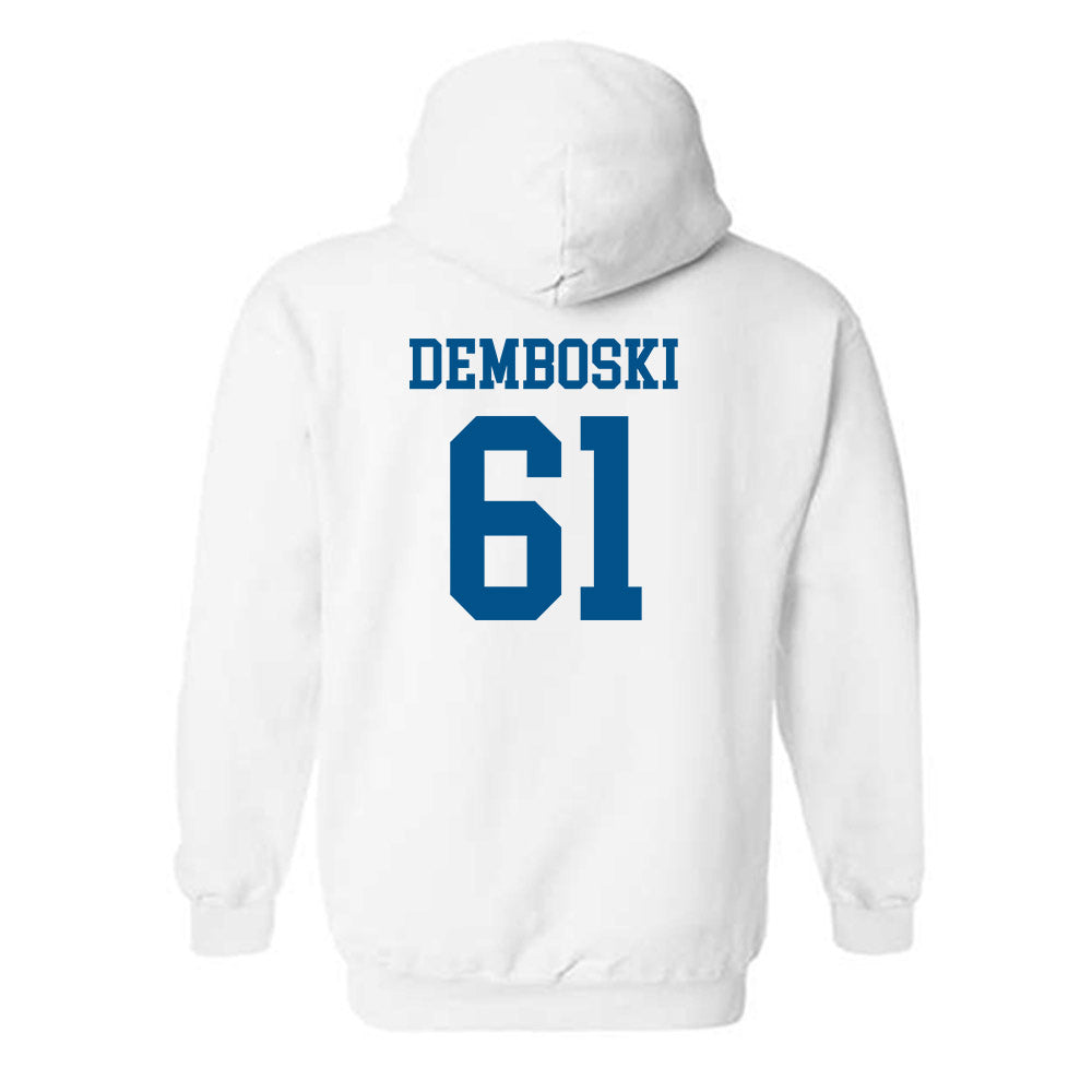 Delaware - NCAA Football : Steven Demboski - Classic Shersey Hooded Sweatshirt-1