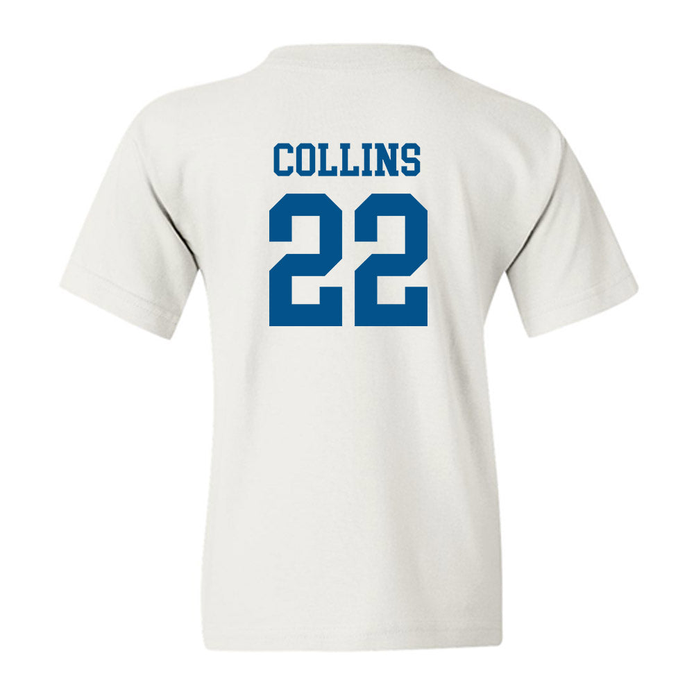 Delaware - NCAA Women's Soccer : Cali Collins - Classic Shersey Youth T-Shirt-3