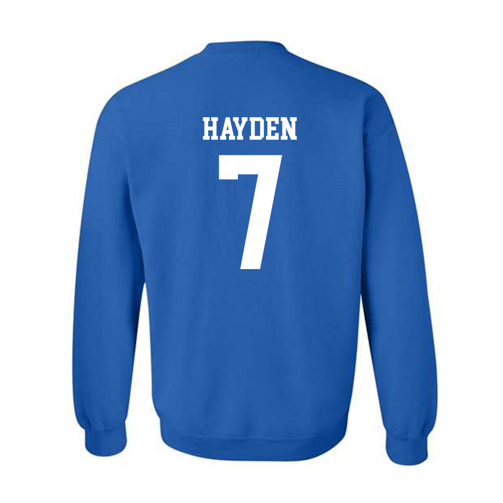Memphis - NCAA Football : Dallan Hayden - Classic Fashion Shersey Crewneck Sweatshirt-1