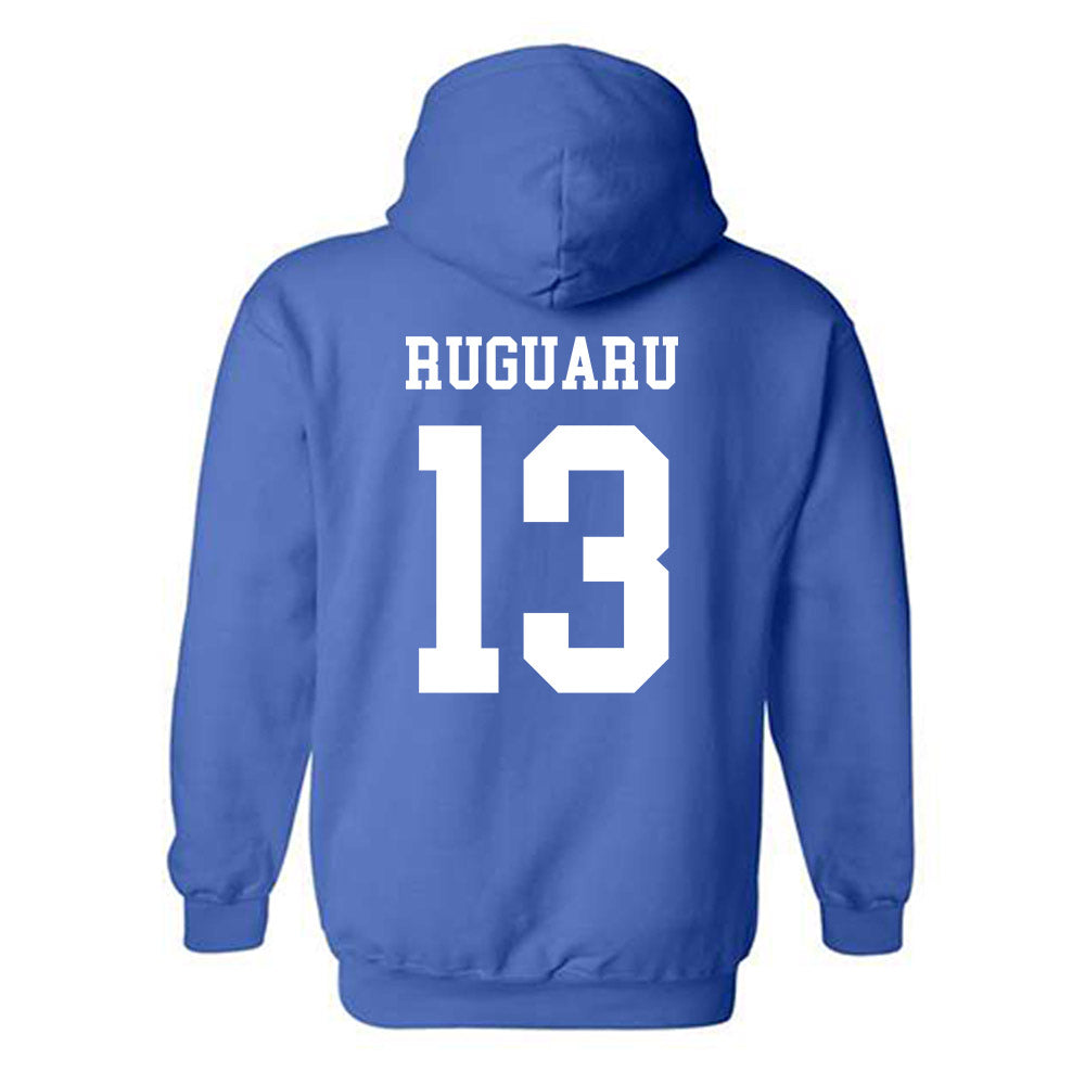 Memphis - NCAA Men's Soccer : Ryan ruguaru - Classic Fashion Shersey Hooded Sweatshirt-1