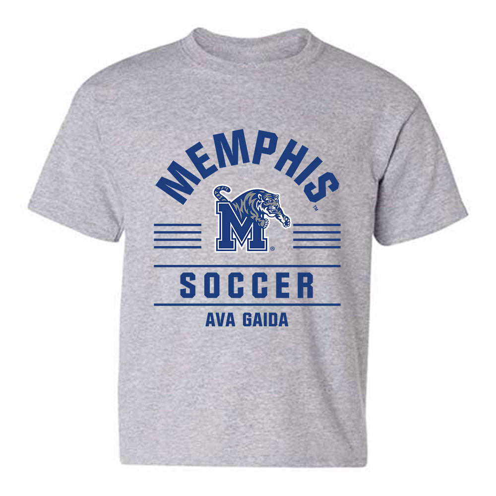 Memphis - NCAA Women's Soccer : Ava Gaida - Classic Fashion Shersey Youth T-Shirt-0