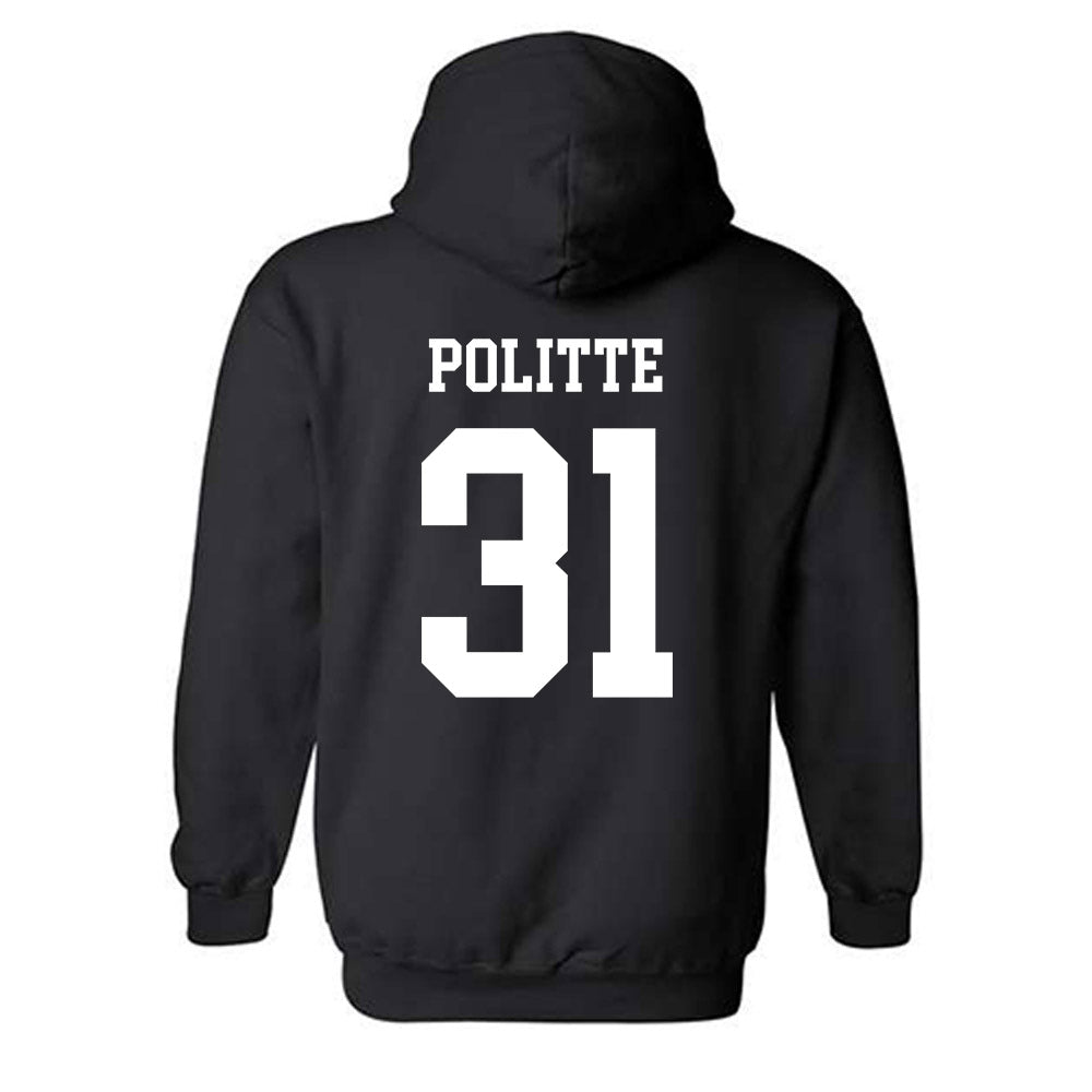 Memphis - NCAA Baseball : Michael Politte - Classic Fashion Shersey Hooded Sweatshirt-1